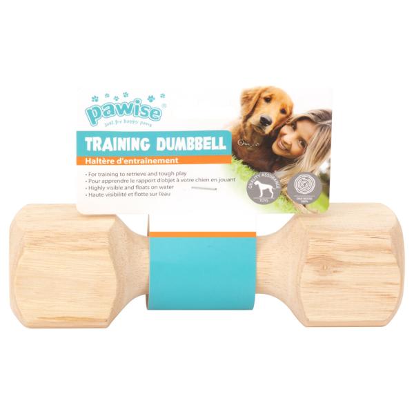Preview: Apportierholz - Pawise Wooden Retrieving Dumbbell 100 % Eiche